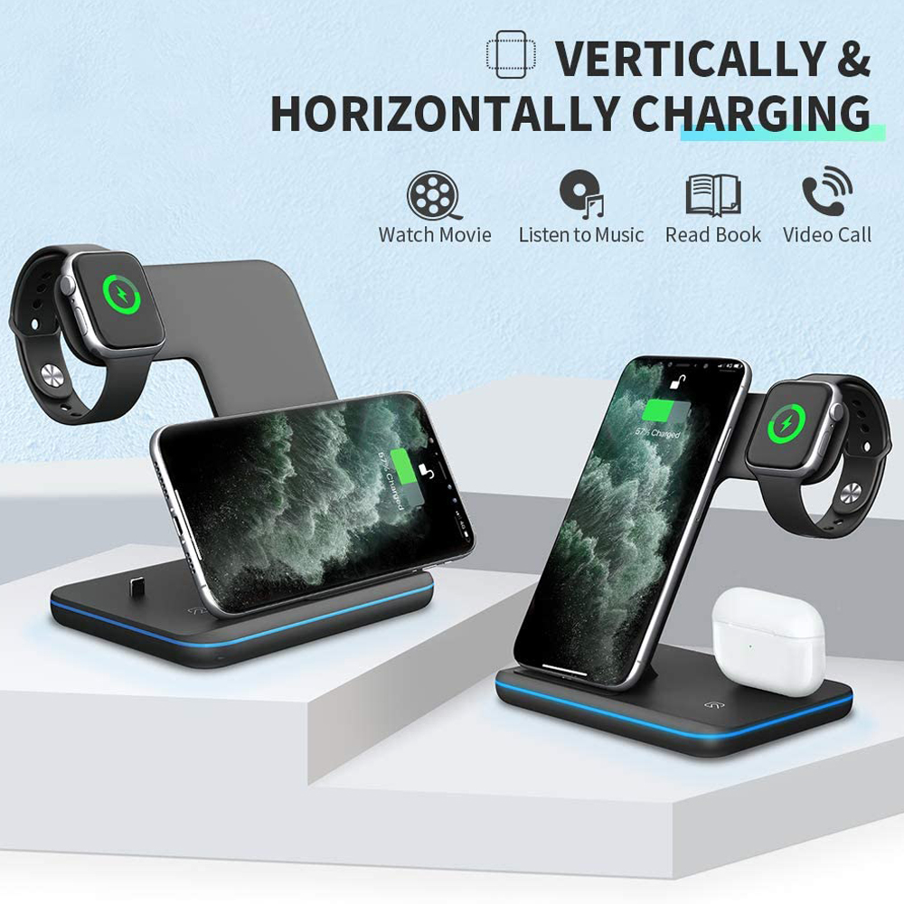 3 In 1 Wireless Charger Stand